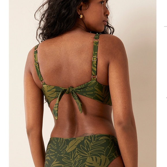 Tropical Bikini DD Cup With Ruched Bottom - Picture 2 of 8